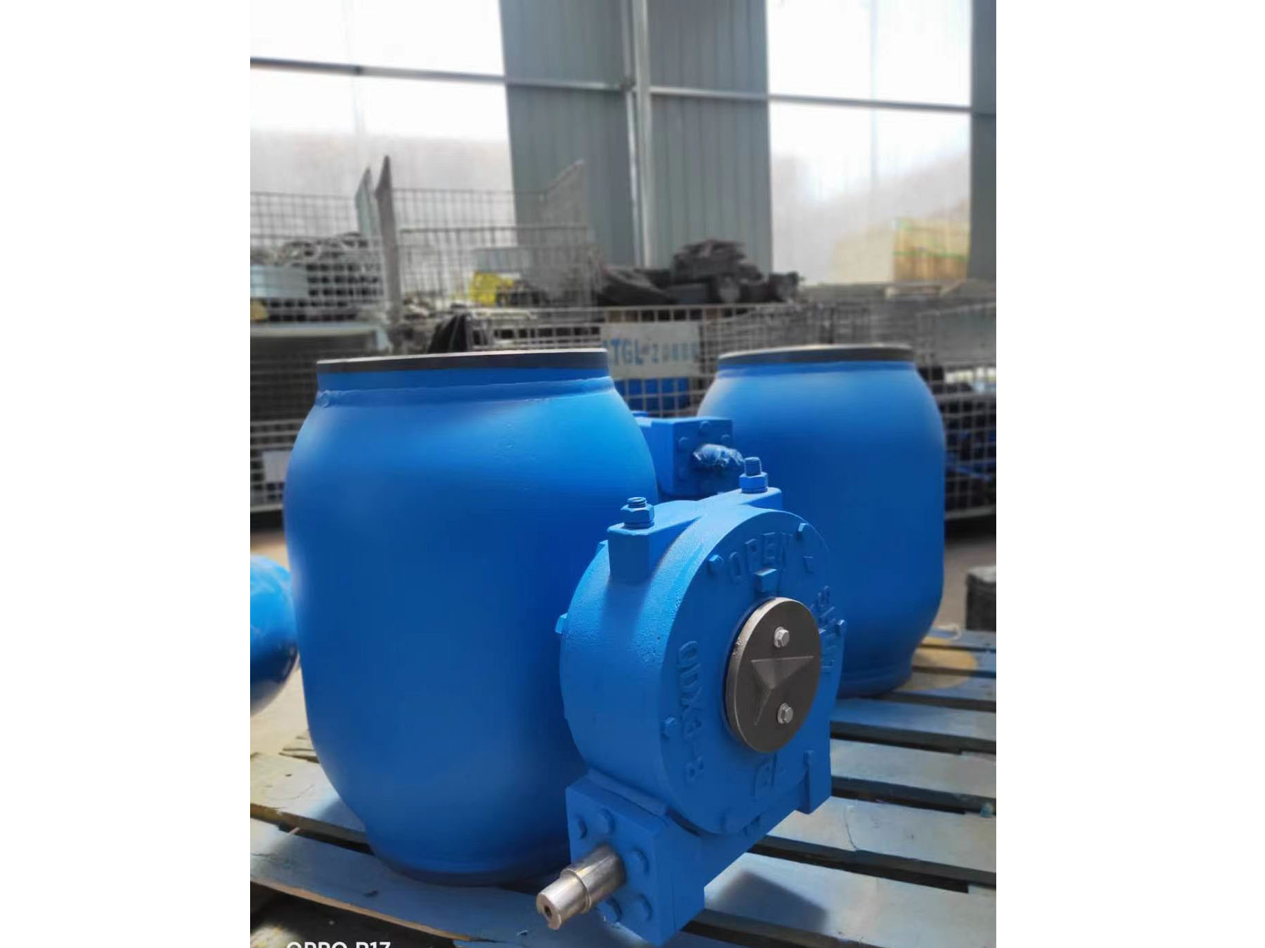 Welded ball valve